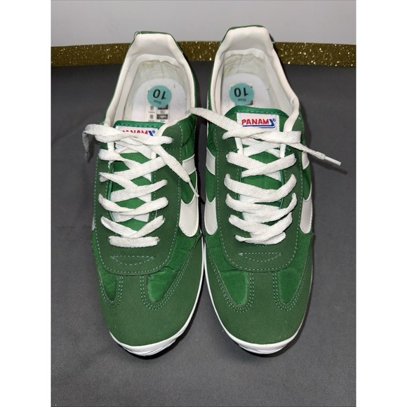 Panama Jack Other - Panam Tennis Sneaker Shoe Green White NEW, Mens 9/Womens 10